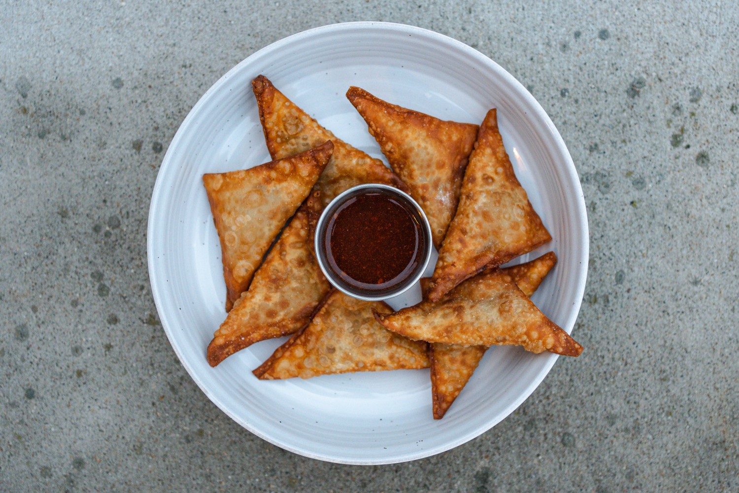 Fried Reeds Fried Duck Wontons - Split Reed
